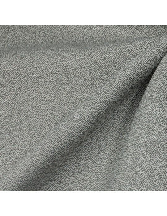 Toile ameublement polyester gris
