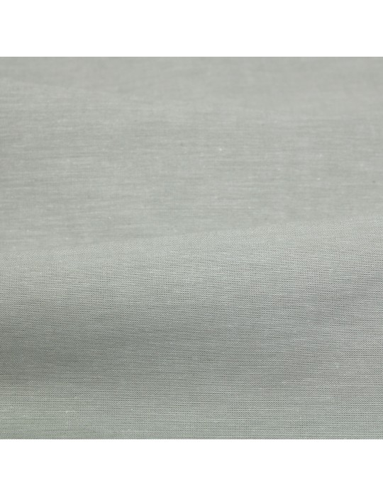 Coupon coton uni gris 150 x 145 cm