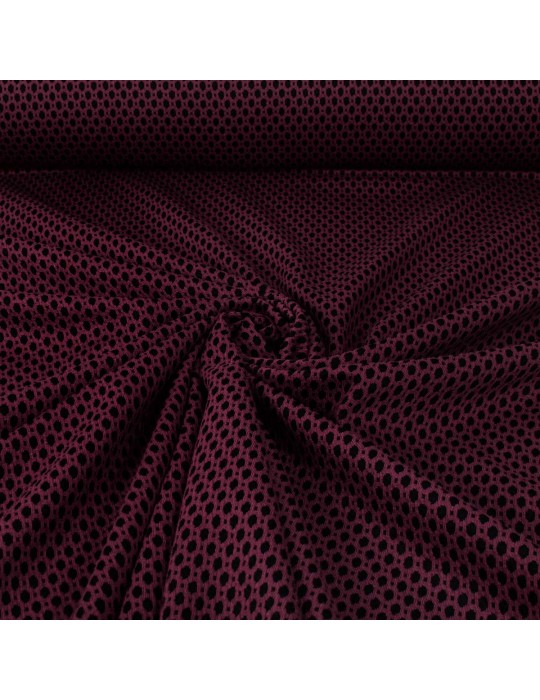 Tissu jersey imprimé violet