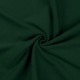 Coupon 3m Tissu Bord Cote Uni Vert Bouteille