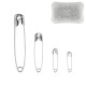 Boite de 100 Epingle Sûreté Assorties
