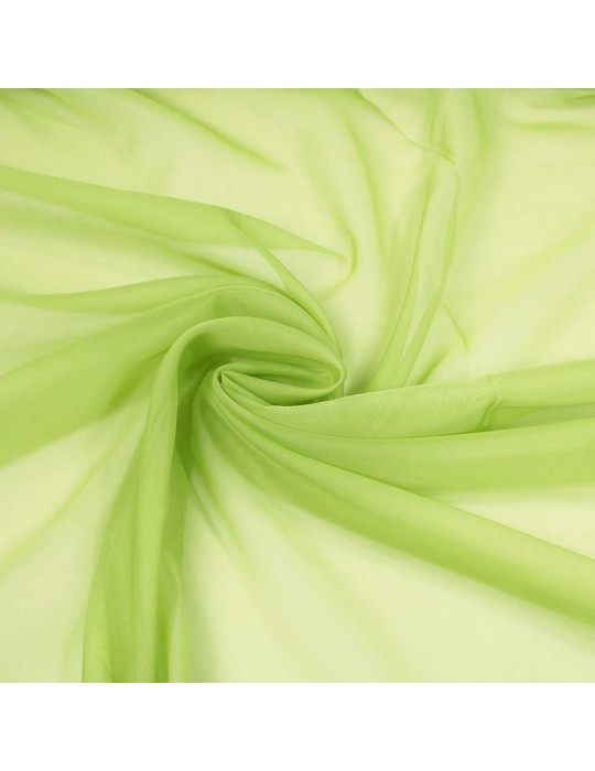 Tissu voilage uni 240 cm vert