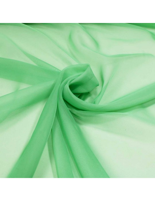 Tissu voilage uni 180 cm vert