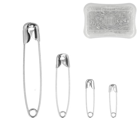 Boite de 100 Epingle Sûreté Assorties