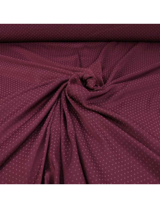 Tissu d'habillement polyester mini rectangle violet