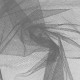 Coupon 3m Tissu Tulle Gris Clair