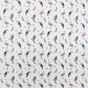 Coupon 3m Tissu Popeline Digitale Per Fly Imprimé Oiseaux