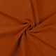 Coupon 3m Tissu Bord Cote Uni Cognac