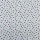 Coupon 3m Tissu Popeline Digitale Ins Maris Imprimé Papillons