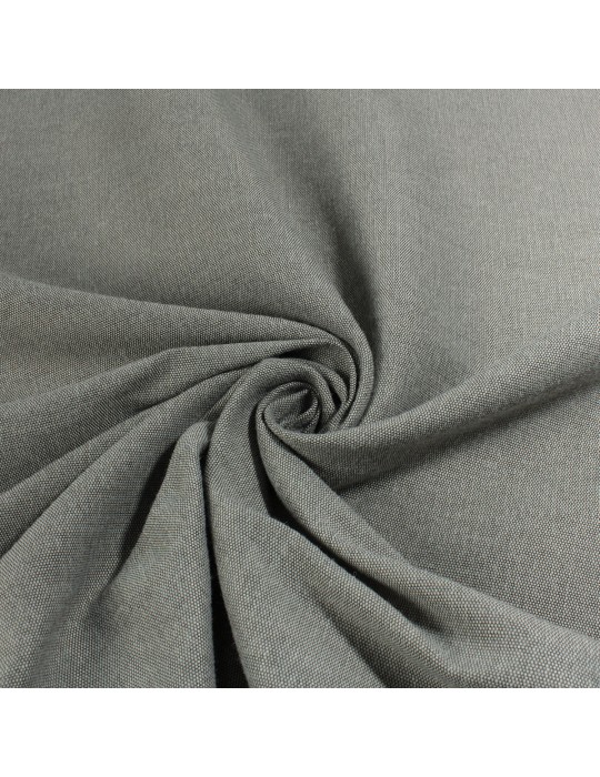 Toile ameublement polyester gris