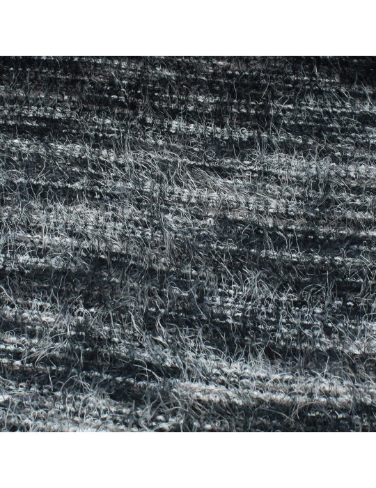 Fourrure synthétique polyester noir