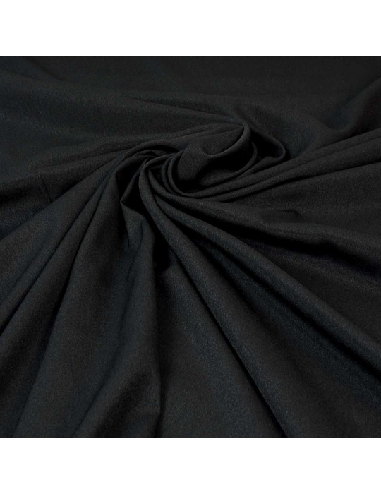 Tissu polyester transparent noir