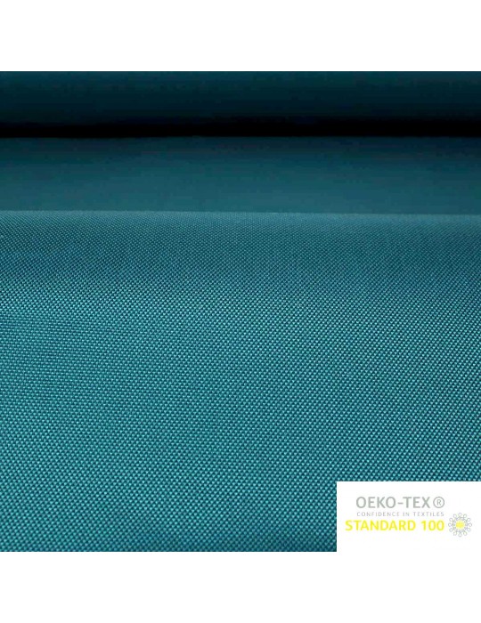 Toile à store unie déperlante oeko-tex bleu