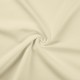 Coupon 3m Tissu Bord Cote Uni Ecru 