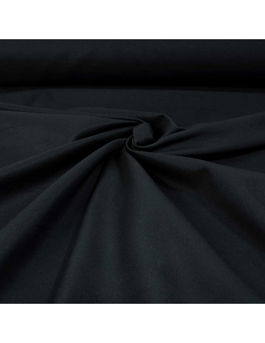 Toile d'habillement polyester noir