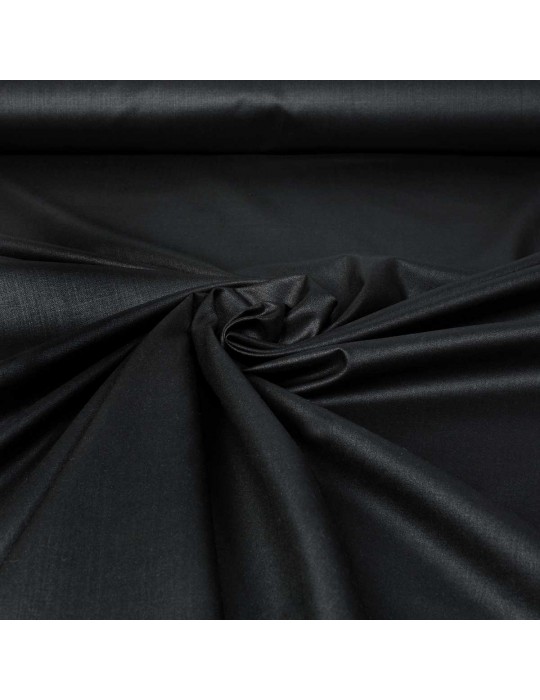 Toile d'habillement polyester noir
