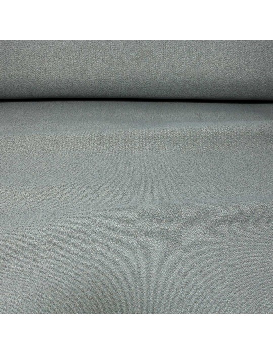 Toile d'ameublement polyester gris/bleu