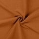 Coupon 3m Tissu Bord Cote Uni Caramel 
