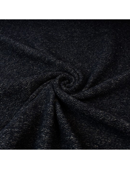 Tissu lainage marine/gris