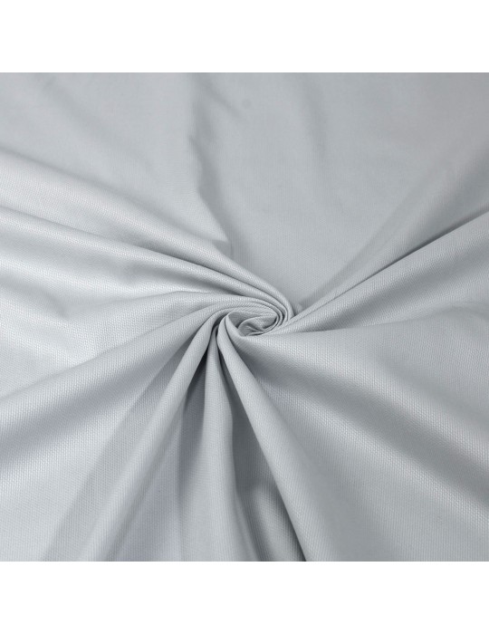 Tissu coton uni 145 cm gris