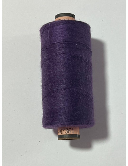 Bobine de fil polyester 1000 m violet