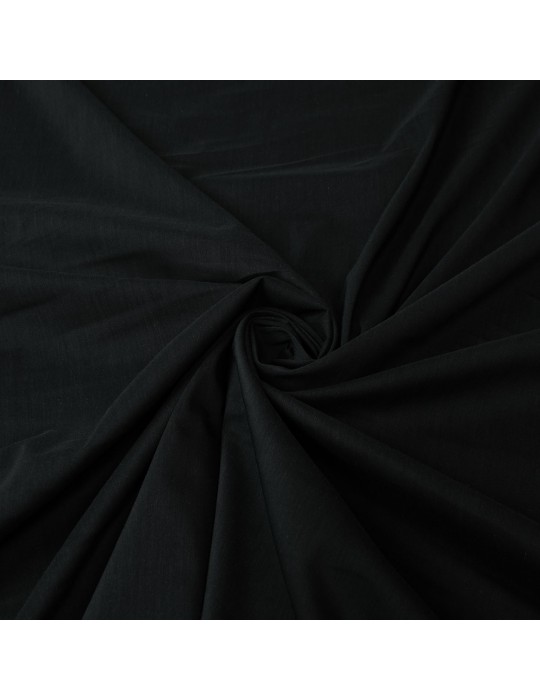Tissu habillement aspect voile noir