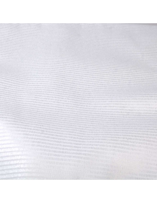 Coupon habillement coton 300 x 150 cm blanc