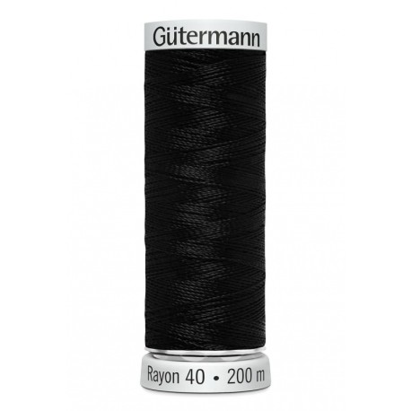 Fil Gutermann Fil à Broder Epaisseur Rayon 40 - 200m 