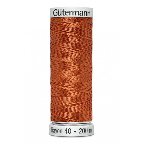 Fil Gutermann Fil à Broder Epaisseur Rayon 40 - 200m 