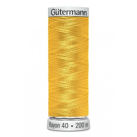 Fil Gutermann Fil à Broder Epaisseur Rayon 40 - 200m 