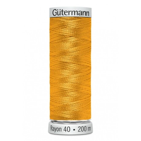 Fil Gutermann Fil à Broder Epaisseur Rayon 40 - 200m 