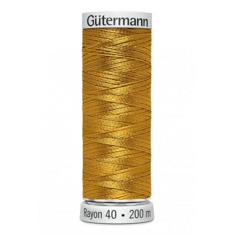 Fil Gutermann Fil à Broder Epaisseur Rayon 40 - 200m 