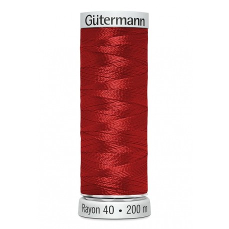 Fil Gutermann Fil à Broder Epaisseur Rayon 40 - 200m 