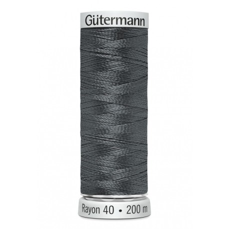 Fil Gutermann Fil à Broder Epaisseur Rayon 40 - 200m 