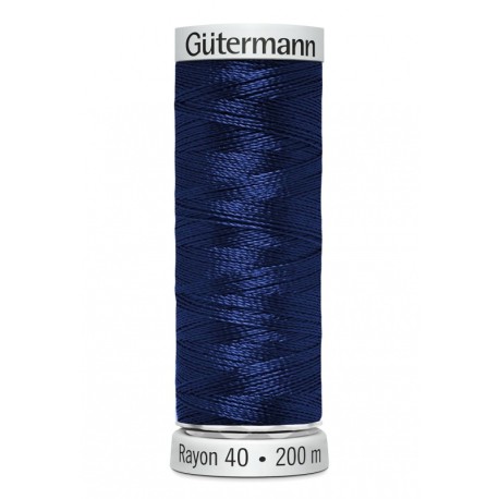 Fil Gutermann Fil à Broder Epaisseur Rayon 40 - 200m 
