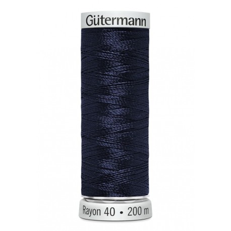 Fil Gutermann Fil à Broder Epaisseur Rayon 40 - 200m 