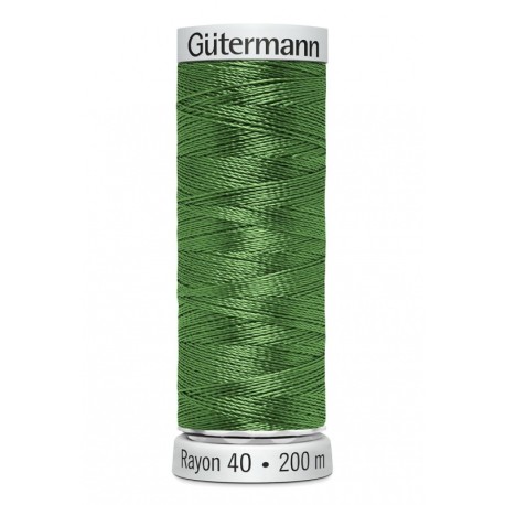Fil Gutermann Fil à Broder Epaisseur Rayon 40 - 200m 