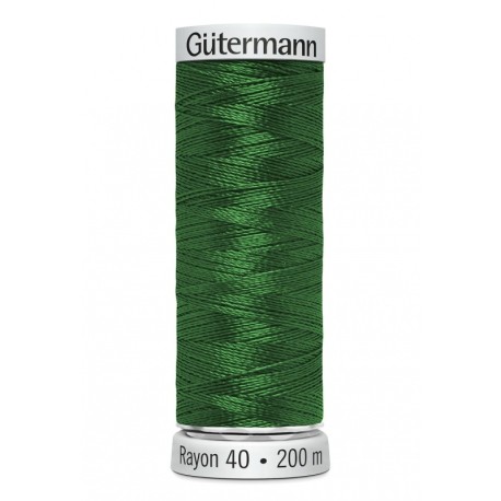 Fil Gutermann Fil à Broder Epaisseur Rayon 40 - 200m 