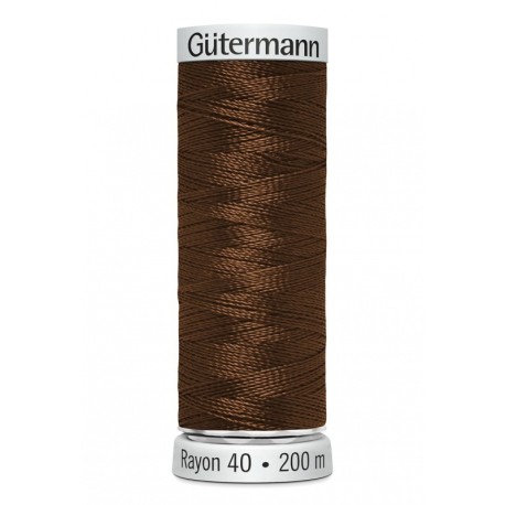 Fil Gutermann Fil à Broder Epaisseur Rayon 40 - 200m 