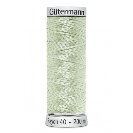 Fil Gutermann Fil à Broder Epaisseur Rayon 40 - 200m 