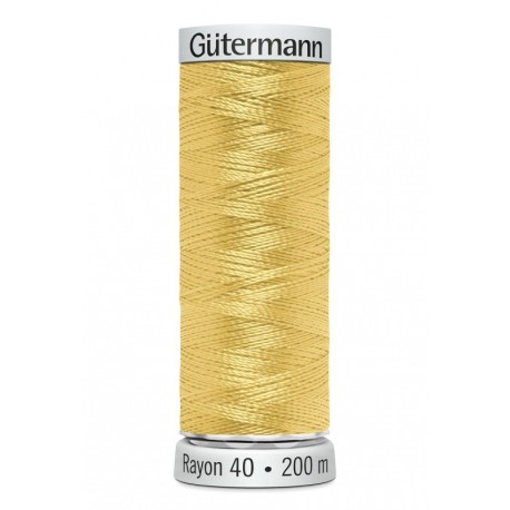Fil Gutermann Fil à Broder Epaisseur Rayon 40 - 200m 