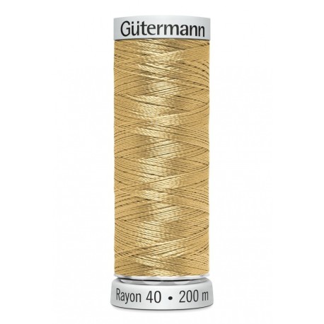 Fil Gutermann Fil à Broder Epaisseur Rayon 40 - 200m 