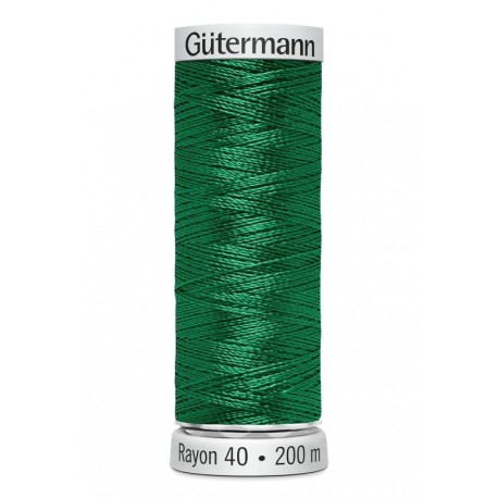 Fil Gutermann Fil à Broder Epaisseur Rayon 40 - 200m 