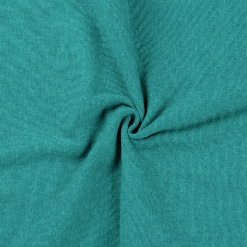 Coupon 3m Tissu Bord Cote Uni Ocean 