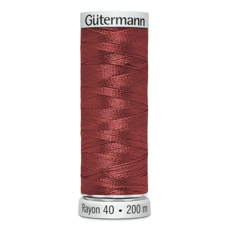 Fil Gutermann Fil à Broder Epaisseur Rayon 40 - 200m 