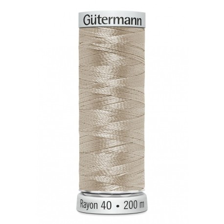 Fil Gutermann Fil à Broder Epaisseur Rayon 40 - 200m 