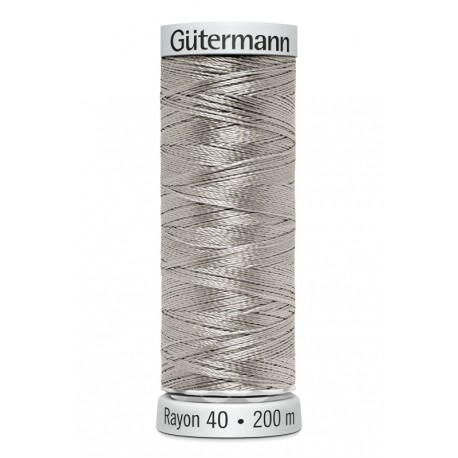 Fil Gutermann Fil à Broder Epaisseur Rayon 40 - 200m 