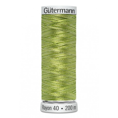 Fil Gutermann Fil à Broder Epaisseur Rayon 40 - 200m 