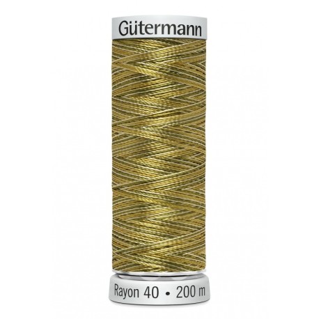 Fil Gutermann Fil à Broder Epaisseur Rayon 40 - 200m 