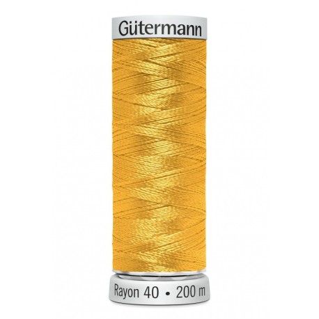 Fil Gutermann Fil à Broder Epaisseur Rayon 40 - 200m 